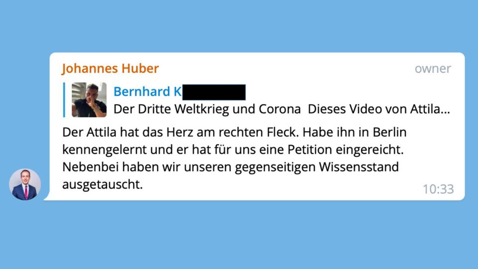 Johannes Huber auf Telegram